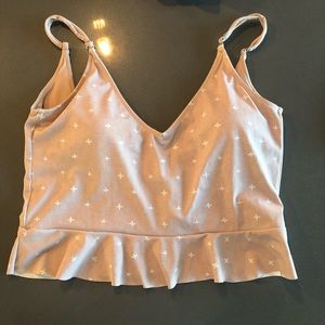 L Kortni Jeane Scoop Back Top